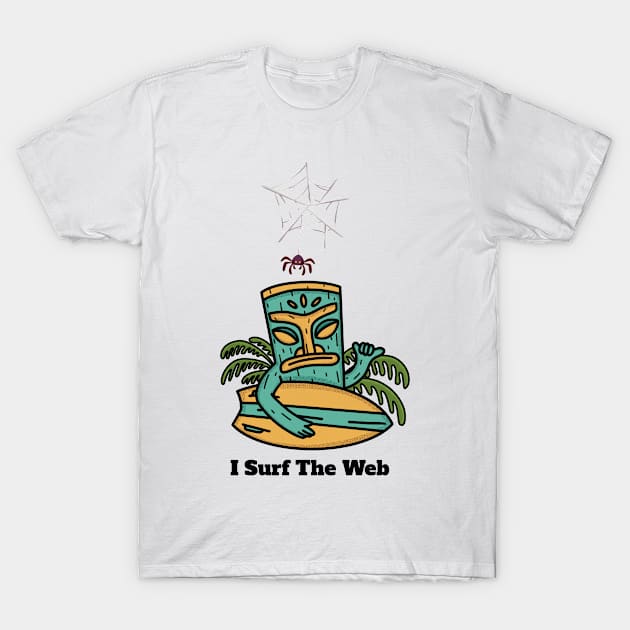 Web Surfing T-Shirt by dgutpro87